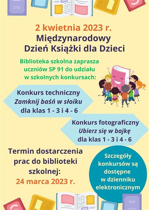 dzień książki dla dzieci 2023